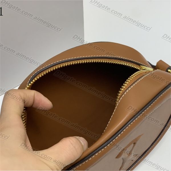 

shoulder bag quality women's men handbags tote clutch triomphe smooth cow leather crossbody oval wallet girl fashion diese purse handba