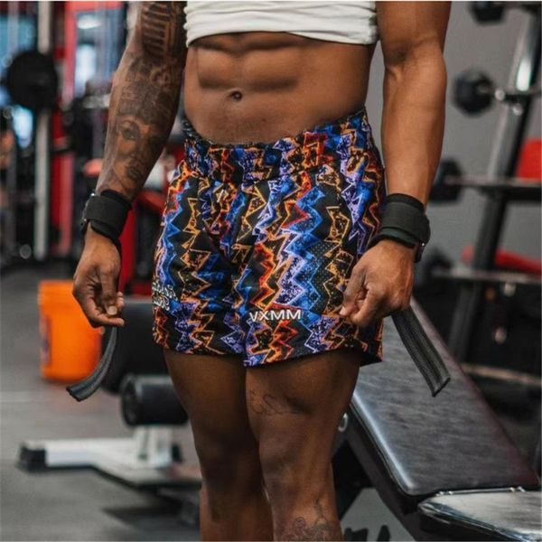 

men's shorts 2023 fitness beach pants basketball training street trend sweatpants mesh breathable 230323, White;black