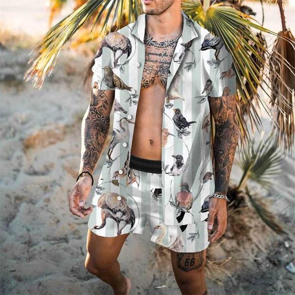 

men's casual suit slim fitting short sleeve shirt beach, Black