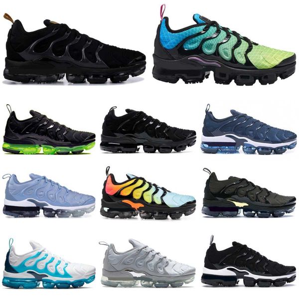 

tn 2023 plus men women airs cushion running shoes triple trainer black red blue pink designer sports sneakers