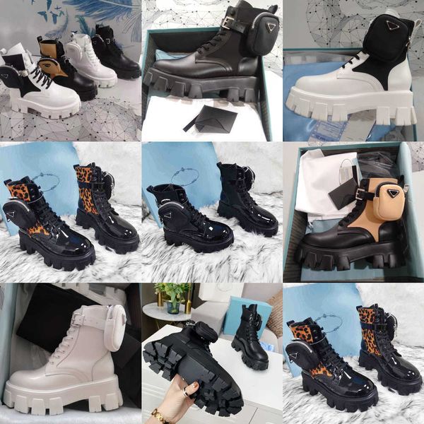 

monolith designer boots women rois boot ankle martin booties nylon pocket black shoes military inspired combat shoe with removable pouch