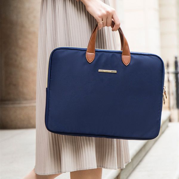 

briefcases stylish simplicity lapbag business trip high capacity briefcase earthquake resistance notebook computer liner pouch supplies 2303