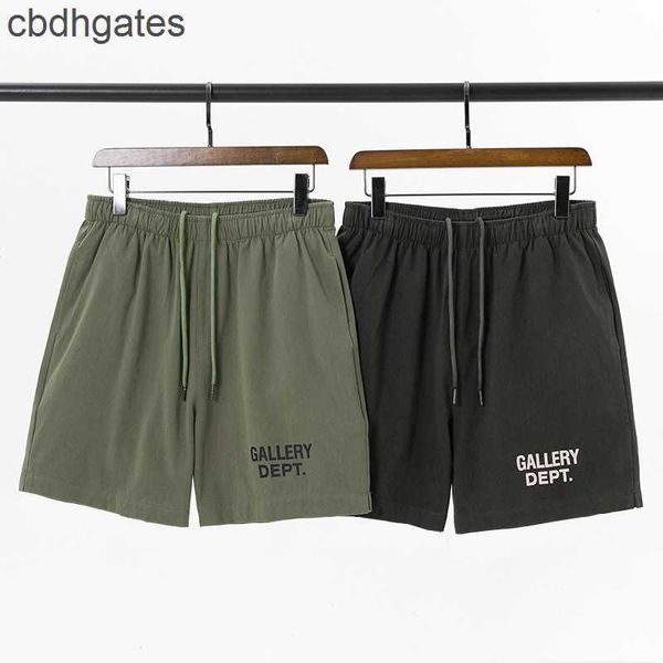 

shorts designer shorts galleryss short pants letter 2023 printed cotton casual summer loose capris, White;black
