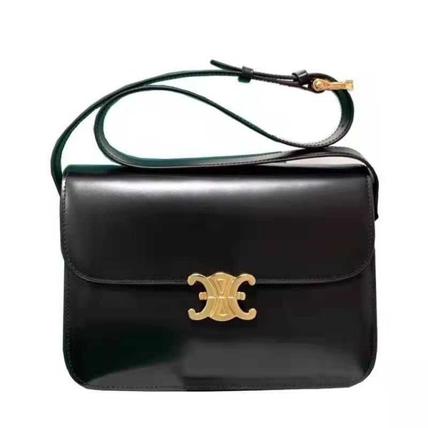 

designer bag same fashion arc de square bag leather messenger female