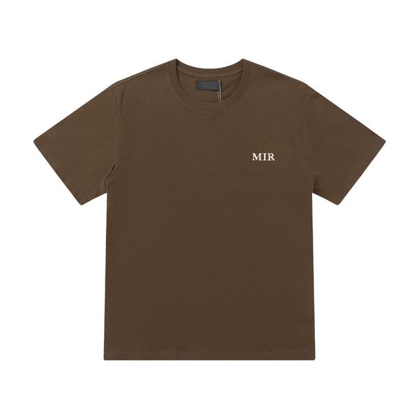 

plus tees men polos round t-shirt plus size neck embroidered and printed polar style summer wear with street pure cotton sdg335, Black;brown