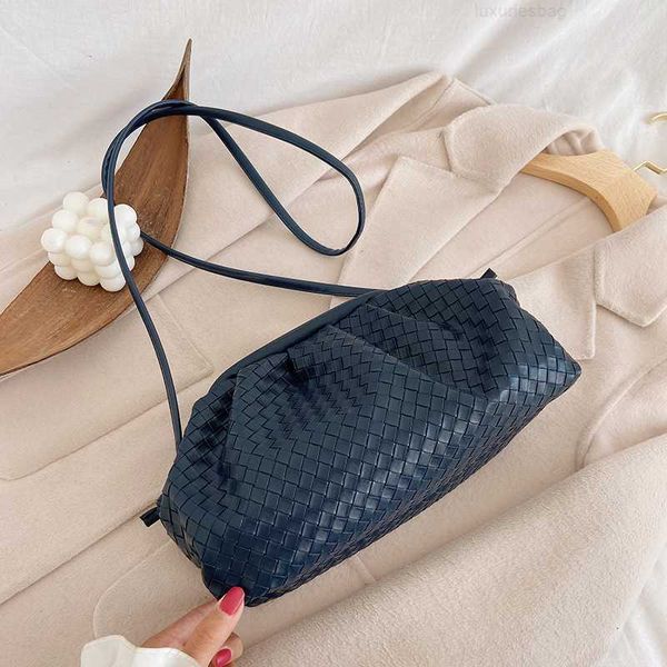

botega venates jodie mini teen intrecciato pouch woven net red cloud small foreign style women's bag fashion version one shoulder messe