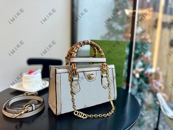 

bamboo bag luxury designer bag fashion shoulder bag women handbag chain mobile phone bag wallet straddle original material metal