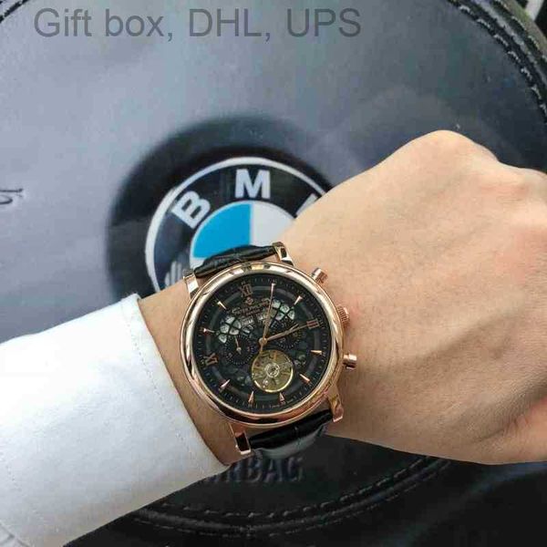 

mechanical flywheel baidafeili bone large full-automatic super watch personality torque dial business leisure sports male 11ve, Slivery;brown