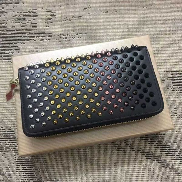 

leather long women's wallet luxury design men's and women's clutch 0324