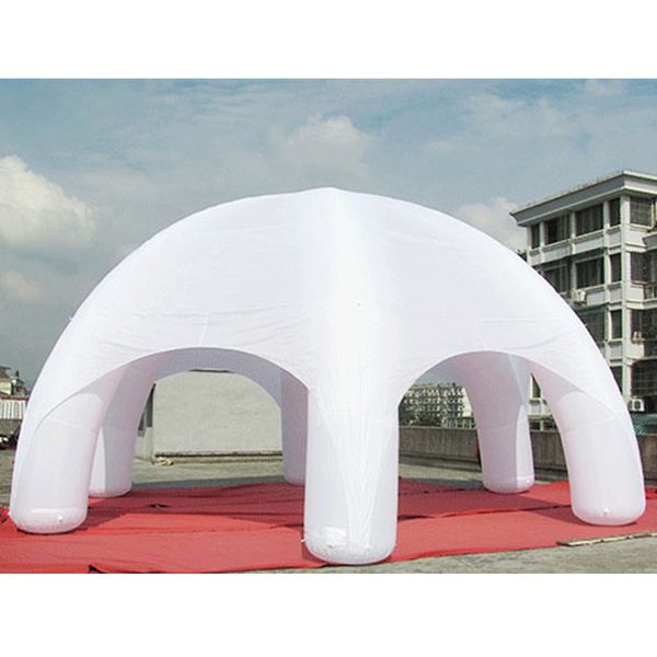 

26ft colorful inflatable spider dome tent air blown arch marquee house big party shelter come with blower for sale/rental