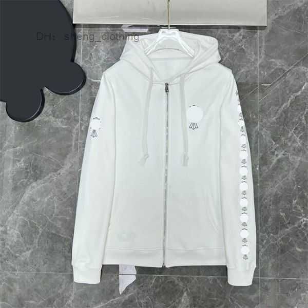 

chromes men's hoodies & 22ss zipper ch designer horseshoe sanskrit cross print jackts heart hoody luxury chromees womens sweater 3 e5qo, Black