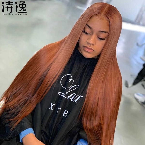 

13 * 4 chestnut brown preplugged lace part wig 230323, Black