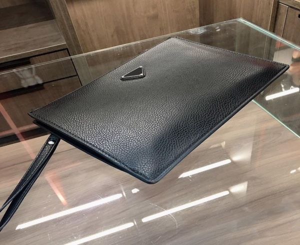 

men triple black leather wallets business handbags gentleman dress pouch document holders and clutches fashion coins purse womens 9896232, Red;black