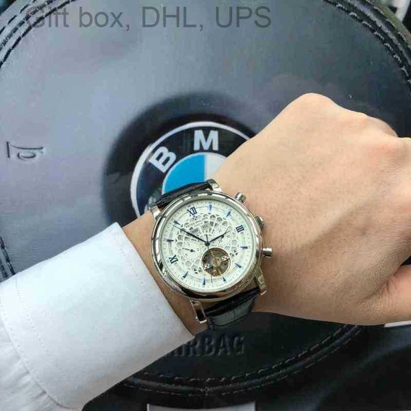 

watch super torque personality flywheel baidafeili mechanical bone large full-automatic dial business leisure sports male ll5f, Slivery;brown