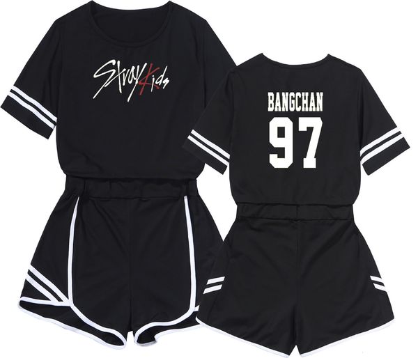 

women s two piece pants set women straykids pity et motion suit suit dress leisure time self cultivation short skirt stray kids 230322, White