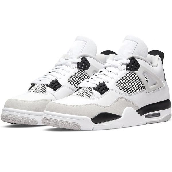 

og military black 4s basketball shoes mens women jumpman 4 red thunder black cat infrared bred university blue royalty mens trainers spne8c#