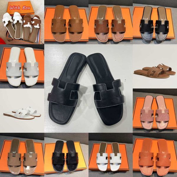 

designer slippers women leather sandals summer flat sandals flip flop crocodile skin slides ladies beach sandal party wedding slipper with, Black