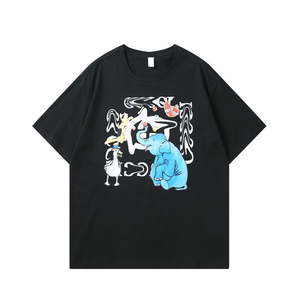 

men's t-shirt summer fashion casual t-shirt men's designer t-shirt short sleeve luxury alphabet cotton t-shirt high-quality clothe, White;black