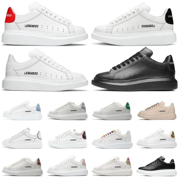 

casual shoes designer sneakers platform gai men women luxury suede leather red grey green mens tainers outdoor chaussures, Black
