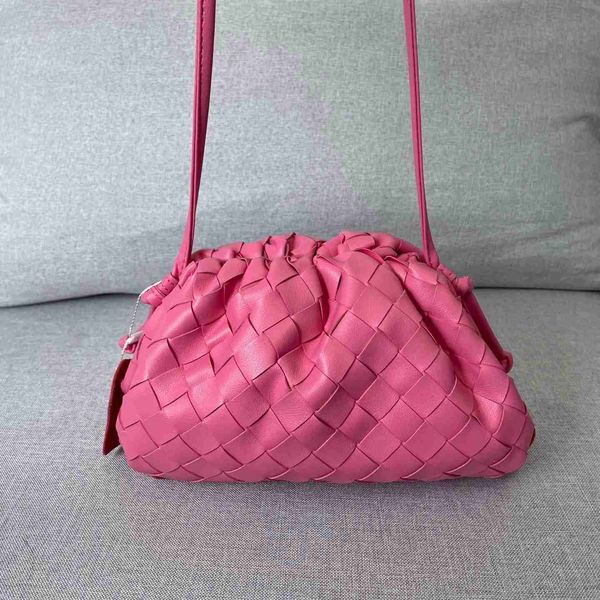 

venetas designer bag luxury botegas purse pouch womens bags intrecciato style pleated wind woven shoulder messenger hand button joyo