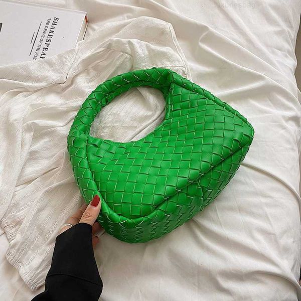 

botega venates jodie mini teen intrecciato pouch hands fashion woven texture tide dumpling bag personalized hand carry underarm bag yhpa