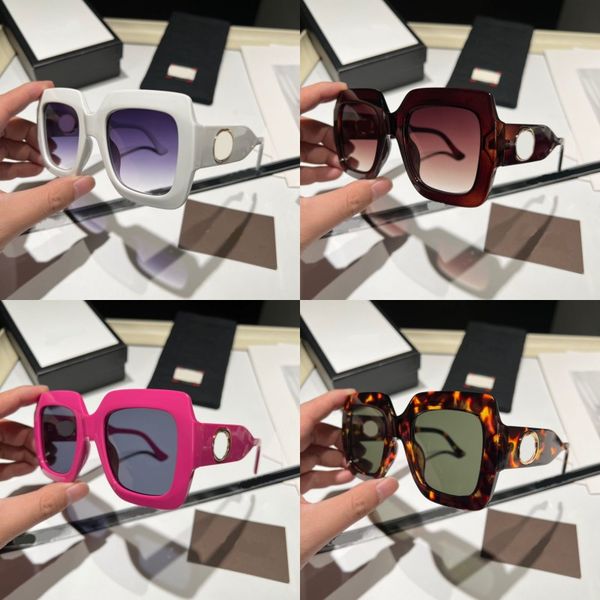 

womens sunglasses g designer shades glasses pink cool girls shopping occhiali da sole beach uv protection gold plated letter acetate sunglas, White;black