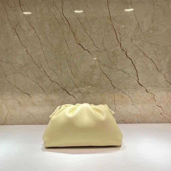 

botega venates jodie mini teen intrecciato pouch leather women's single shoulder messenger dumpling hand cowhide cloud fold underarm ba