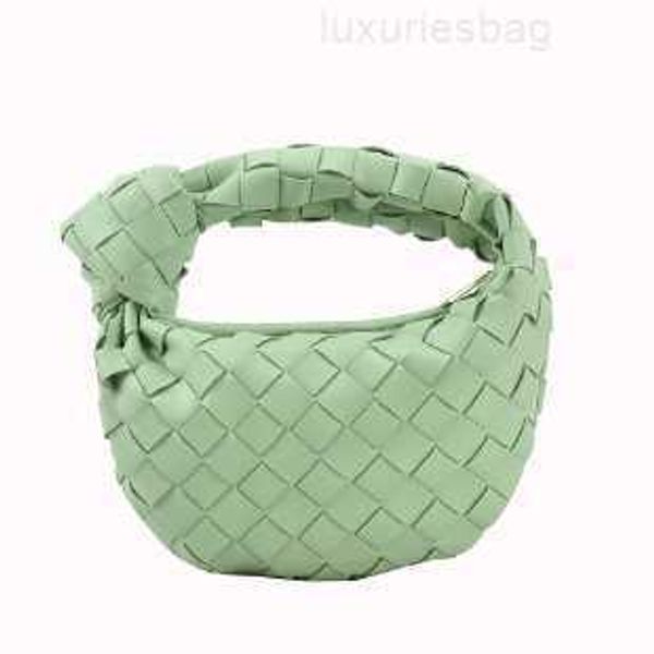 

botega venates jodie mini teen intrecciato pouch fashion hand cloud woven ox horn women's bag yz7m