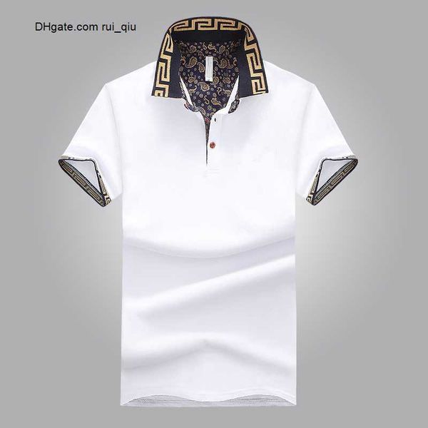 

sales shirt luxury design male summer turn-down collar short sleeves cotton shirt men top, White;black