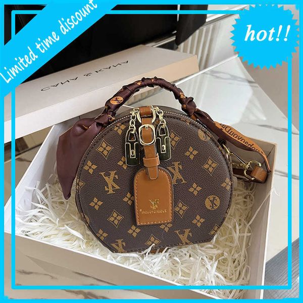 

fashion luxury designer bag silk scarf wealth tank handbag 2023 new old flower single shoulder crossbody bag small brand live broadcast wome