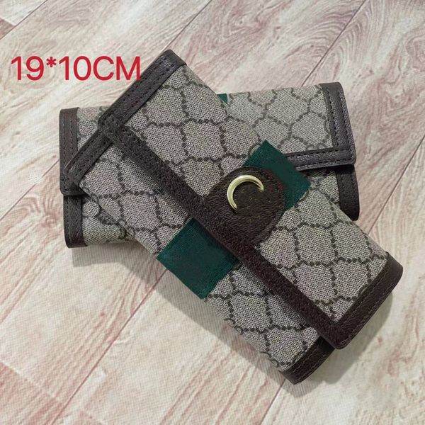 

2023 designer wallets card holder luxury mens wallet ophidia designers women wallet high-end casual wallet coin purse victorine wallet, Red;black