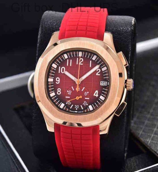 

sc superclone 5167 men's watch gemstone mirror 40mm black cal.324 rubberstrap automatic mechanical sports men wristwatches 5 vs32, Slivery;brown