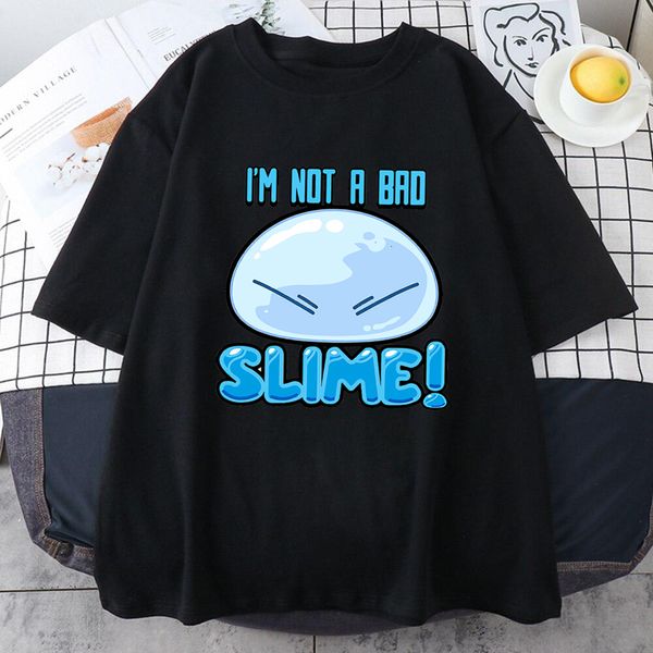 

mens polos anime that time i got reincarnated as a slime lord of tempest t shirt man woman t shirts print short sleeve tees shirts for men 2, White;black