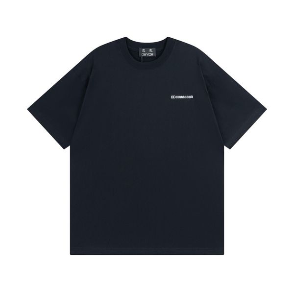 

duyou oversize t shirt with vintage jersey wash letters 100% cotton t-shirt men casuals basic t-shirts women quality classical dy9063, White;black