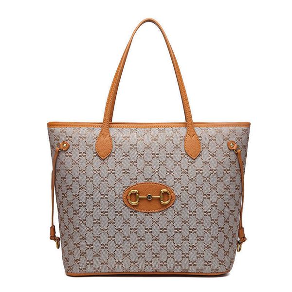 

purses 2023 new shopping capacity tote women's fashion one shoulder handbag large bag mommy style