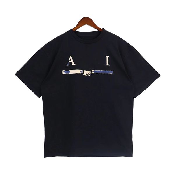 

t-shirt summer printed loose dry short sleeve cotton zdb4, White;black