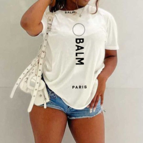 

luxury short sleeve t shirt womens sweatshirt designer t-shirt letter printing round neck tee cotton loose tshirt casual shirt, White