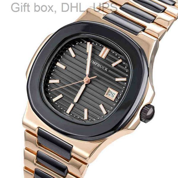 

de superclone 3k wrist 5711 8mm cal324c hombre humpbuck reloj fashion watch waterproof diving men luxury black mens watches oxhd, Slivery;brown