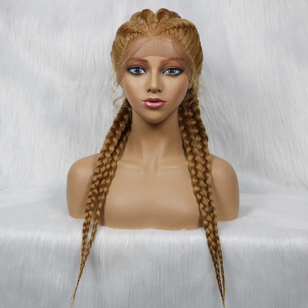

4-strand short inner braid selling head cover lace s wig230323, Black