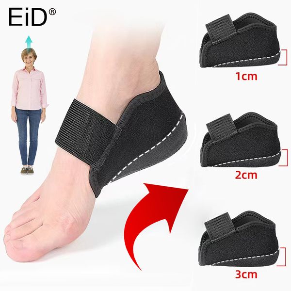 

shoe parts accessories height increase insole for men women half heel protectors heightening shoes sole pad shock absorption lift heighten f, White;pink