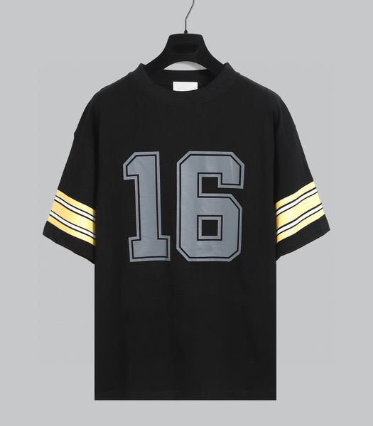 

men's plus tees & polos round neck embroidered and printed polar style summer wear with street pure cotton mnb, Black;brown