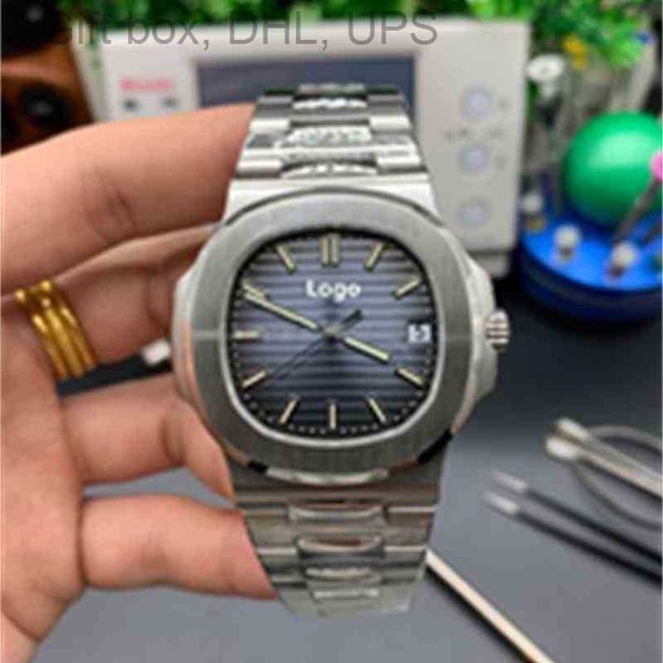 

luxury factory 8mm cal324c superclone ppf 3k 5711 40mm 904 steel 324 movement sapphire mirror series pp watch es95, Slivery;brown