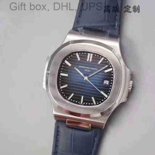 

men's full superclone cal324c 3k automatic mechanical 5711 watch 8mm nautilus grenade series luminous waterproof business handsome impo, Slivery;brown