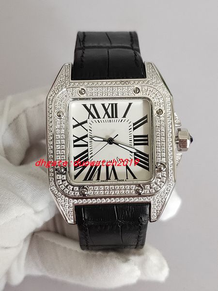 

fold men wristwatches selling factory pgraphs men's w20106x8 watch diamond case x100 automatic movement work sport wrist watches, Slivery;brown