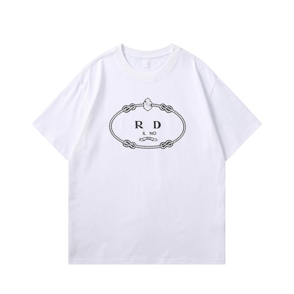 

men's t-shirt summer fashion men's designer t-shirt long sleeve luxury alphabet cotton t-shirt suit high-quality clothes #04, White;black