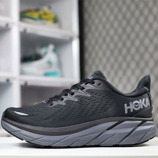 

hoka one bondi 8 casual shoes men women fashion lace-up mesh breathable outdoor sports trainers tripler multicolour summer plate-forme luxur