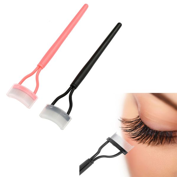 

eyelash comb beauty makeup mascara separator foldable metal eyelash brush lash lifting women diy cosmetic tool