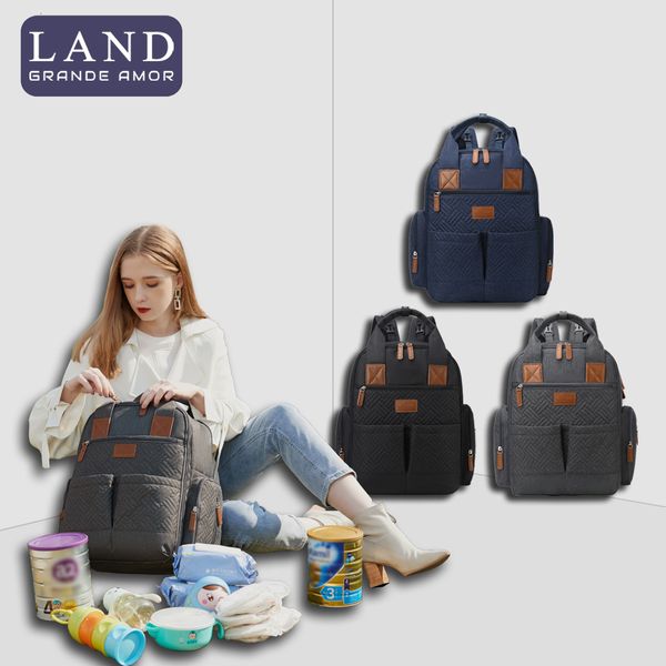 

diaper bags mommy diaper bags large capacity backpack mummy fashion convenient travel nappy bags handbag multifunction maternity bags hmb01