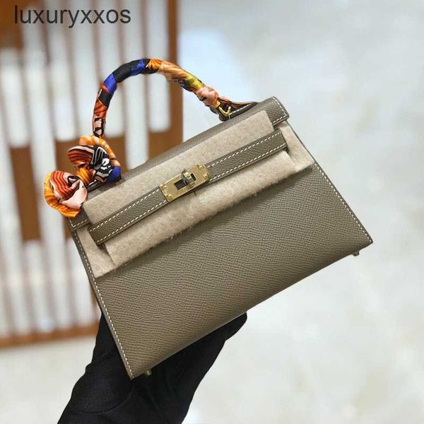 

outdoor palm leather real kelies bags genuine line bag 2023 designer herms second generation mini pattern one shoulder crossbody