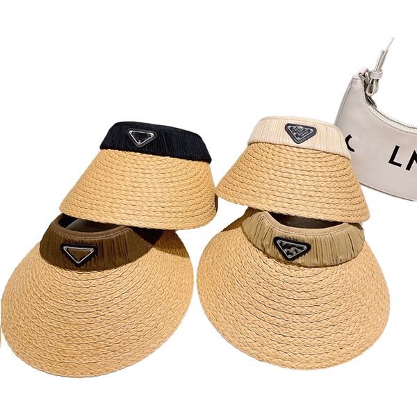 

2023 fashion designer sun hat men's sports sun hat women's versatile fashion beach hat uv resistantequipped with dustproof bag, Blue;gray